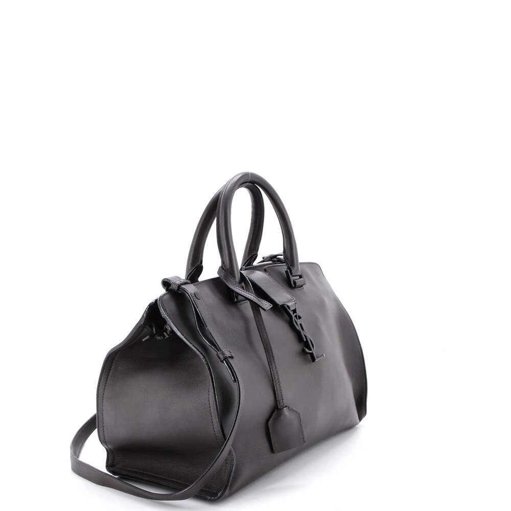 Saint Laurent Cabas Leather Small #186980S11B - Picture 3 of 8